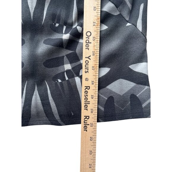 Akris Punto Womens Size US 10 Medium to LArge sleeveless Black gray Top - Picture 8 of 14